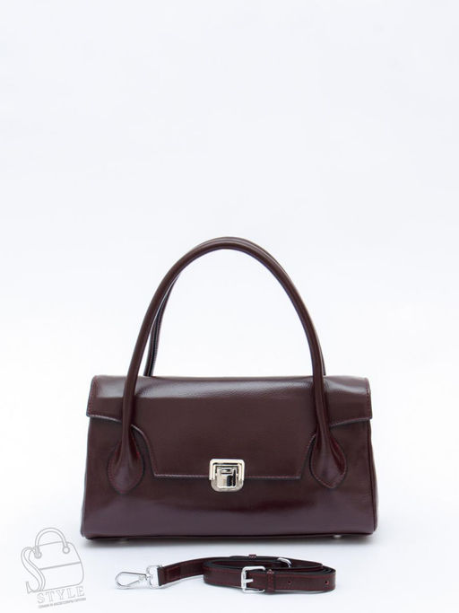 Сумка женская кожаная 0030VG wine purple Vitelli Grassi