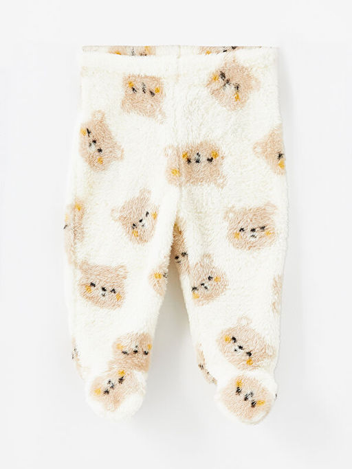 Kap??onlu Bask?l? Erkek Bebek H?rka ve Pantolon 2li Tak?m - Waikiki фото 3