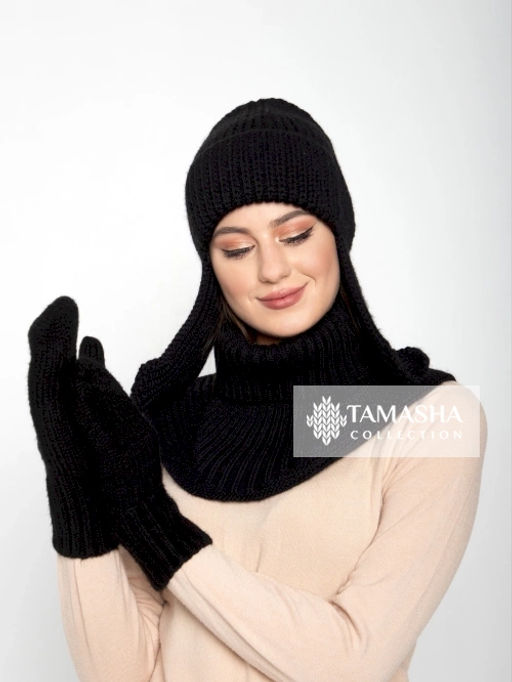 Шапка-ушанка женская Искра - Tamasha фото 16