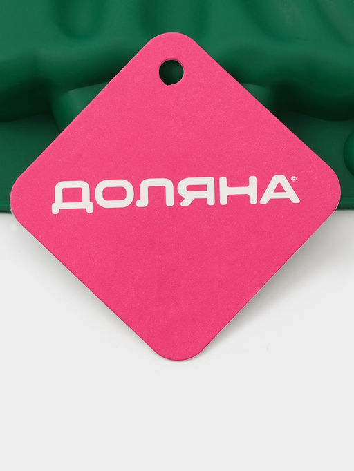 Форма для выпечки новогодняя Доляна «Ёлка с шарами», 21.5×14×2.5 см, силикон, зелёная