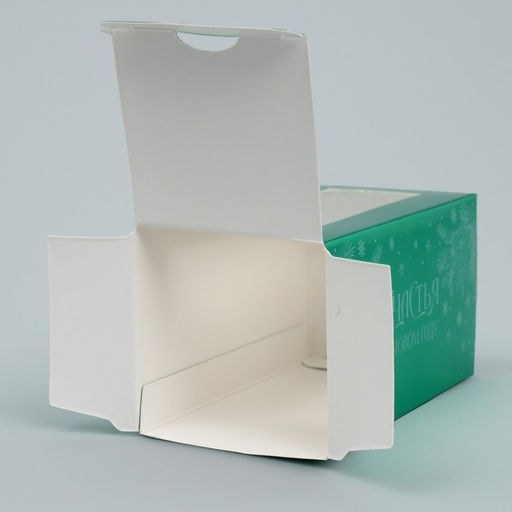 Цена за 5 шт. Коробочка для макарун «Счастья в Новом году», 12×5.5×5.5 см