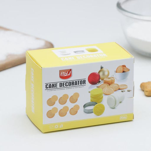 Набор форм для печенья Фактура, 6 шт, цвет МИКС - Simaland фото 3