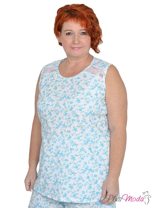 Майка Модель №1154 размеры 44-84 - Plusmoda фото 2