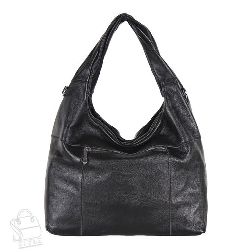 Сумка женская кожаная 970272 black Velina Fabbiano-Safenta