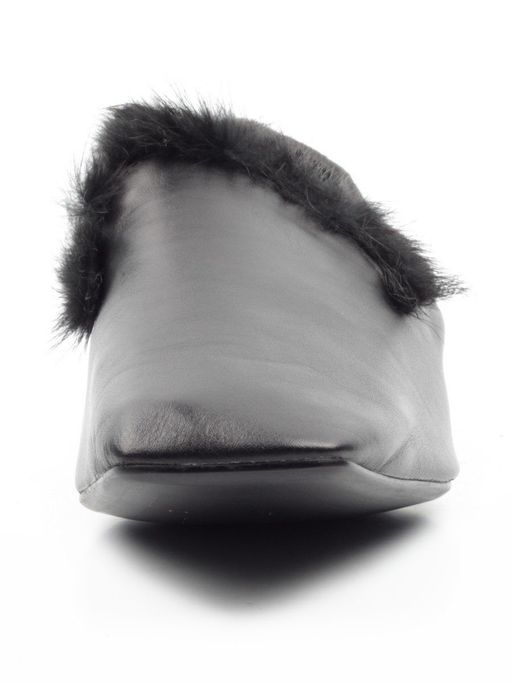 03-N18120S-2 BLACK Полуботинки женские (натуральная кожа) - Фабричный китай фото 7