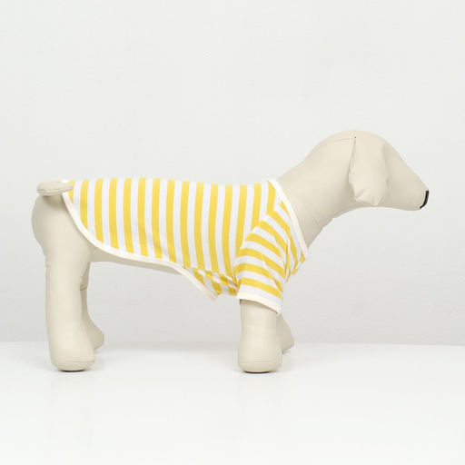 Футболка для животных, XL (ДС 38, ОГ 50 см), жёлтая - Simaland фото 2