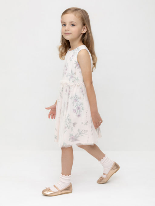 КР 5734-1/розовый,полевые бабочки к553 платье