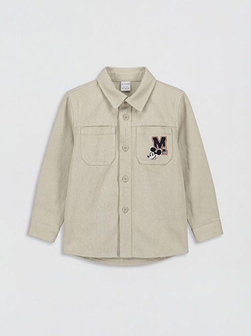 Mickey Mouse Erkek ?ocuk Gabardin G?mlek