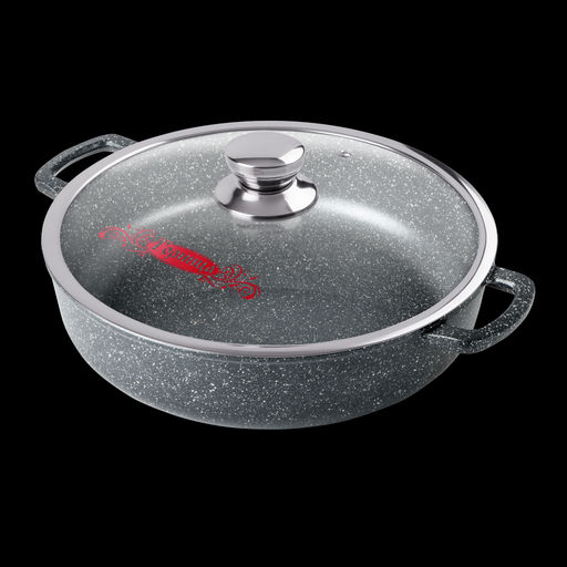 Жаровня 260/70 3,0л. Гранит Induction лит/руч. с кр. (п/у), Иж2611аг