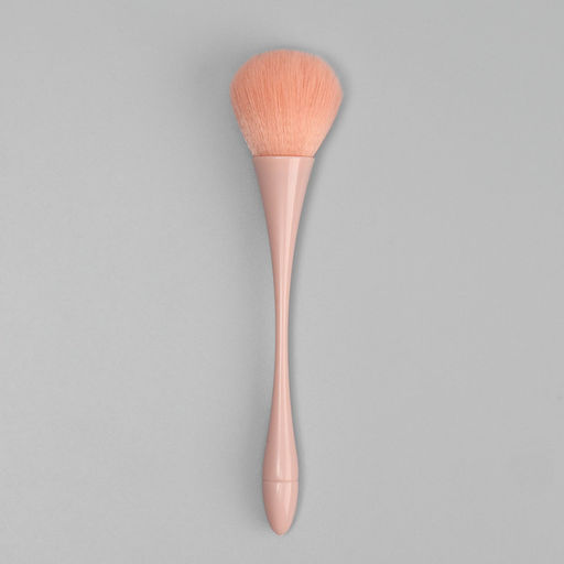 Кисть для смахивания опила, 20 см, розовая