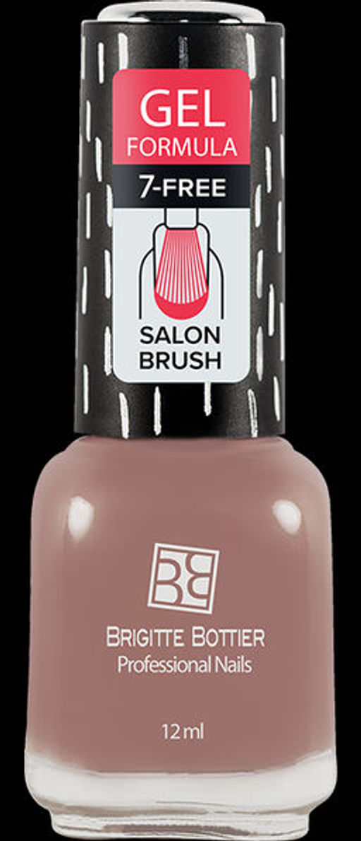 Brigitte Bottier лак для ногтей GEL FORMULA тон 15 розовый латте 12мл/3