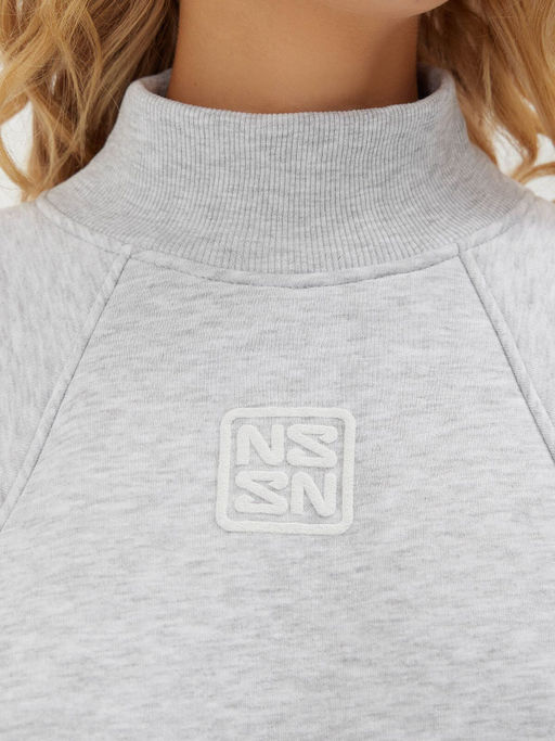 Утепленный свитшот оверсайз - NEVERLATE фото 3