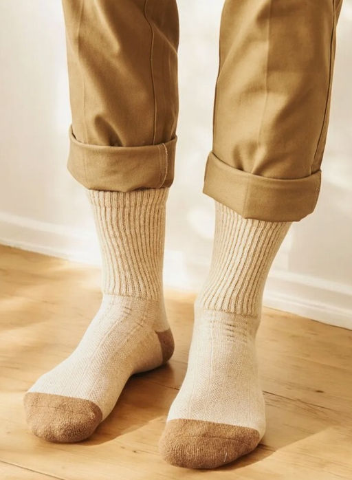 Из шерсти монгольской овцы Носки унисекс