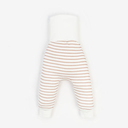 Ползунки-штанишки Крошка Я, BASIC LINE, рост 80-86 см, полоска бежевая  фото 9