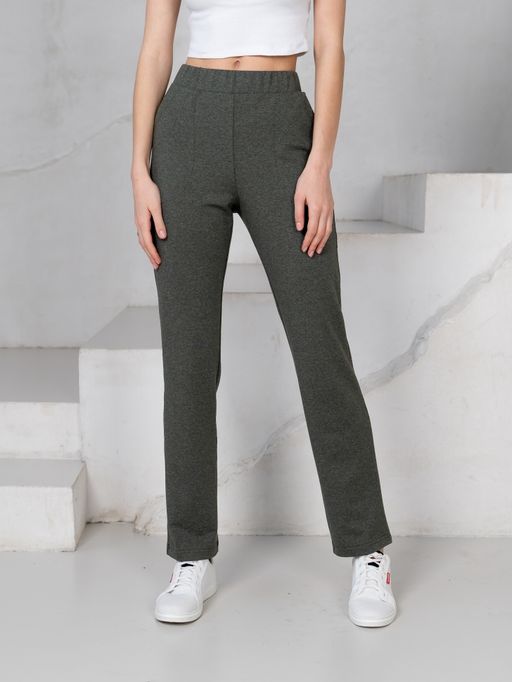 Брюки футер 2-хнитка мягкая резинка - Binita фото 6