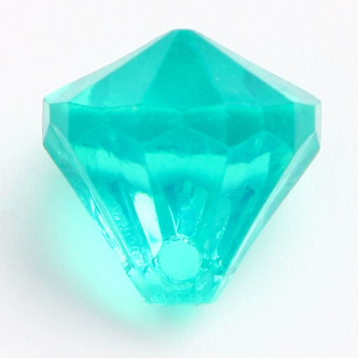 Кристаллы пластиковые декоративные, набор 120 г, размер 1 шт. — 1×1.2 см, МИКС