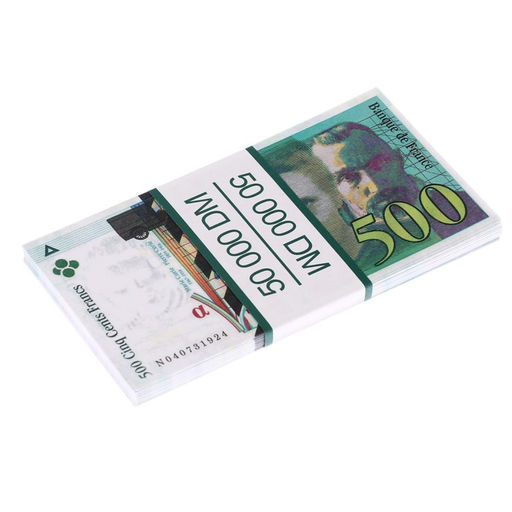 Пачка купюр 500 французских франков - Simaland фото 2