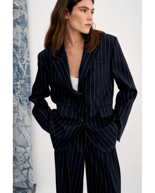 Жакет THE VERY 2423 синий фото 19