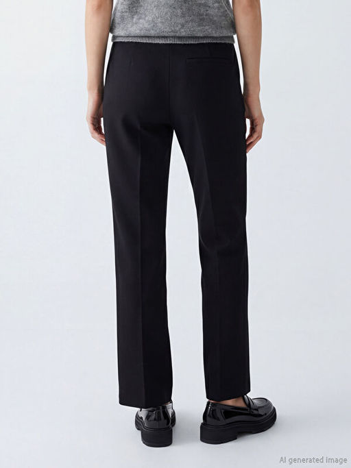 Dar Fit Geni? Pa?a Kad?n Pantolon