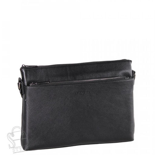 Сумка мужская кожаная 66293H black Heanbag  в Новосибирске