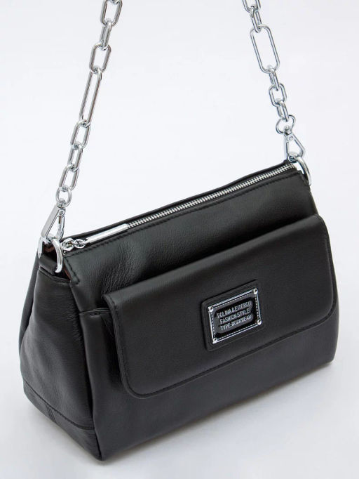 Сумка 0730CH black Polina&Eiterou