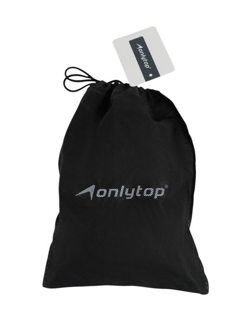 Скакалка спортивная ONLYTOP, 2.8 м, регулируемая, скоростная, с подшипником, чёрная, красная