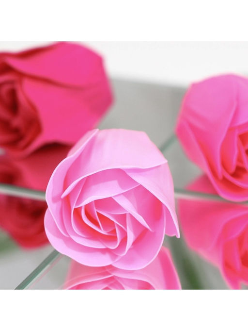 Мыльные розы, розовые оттенки, набор 12 шт. - SB BEAUTY фото 6
