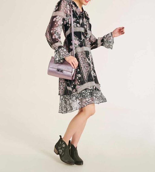 Платье, черно-розовое - Heine фото 3