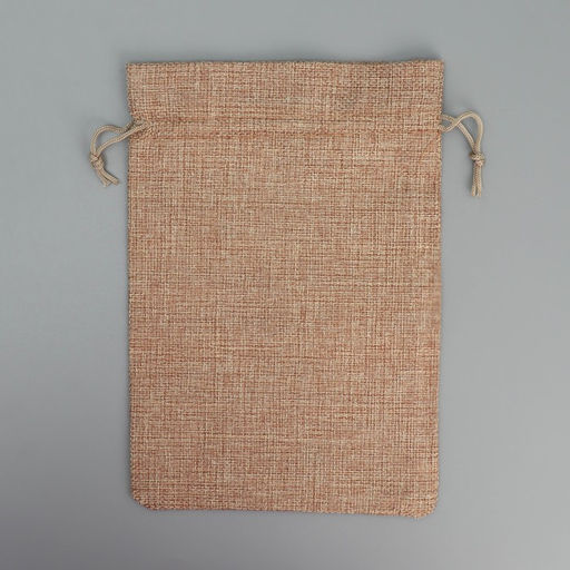 Цена за 5 шт. Мешочек подарочный с термонаклейкой Новогоднее письмо, 16?24 см  1.5 см