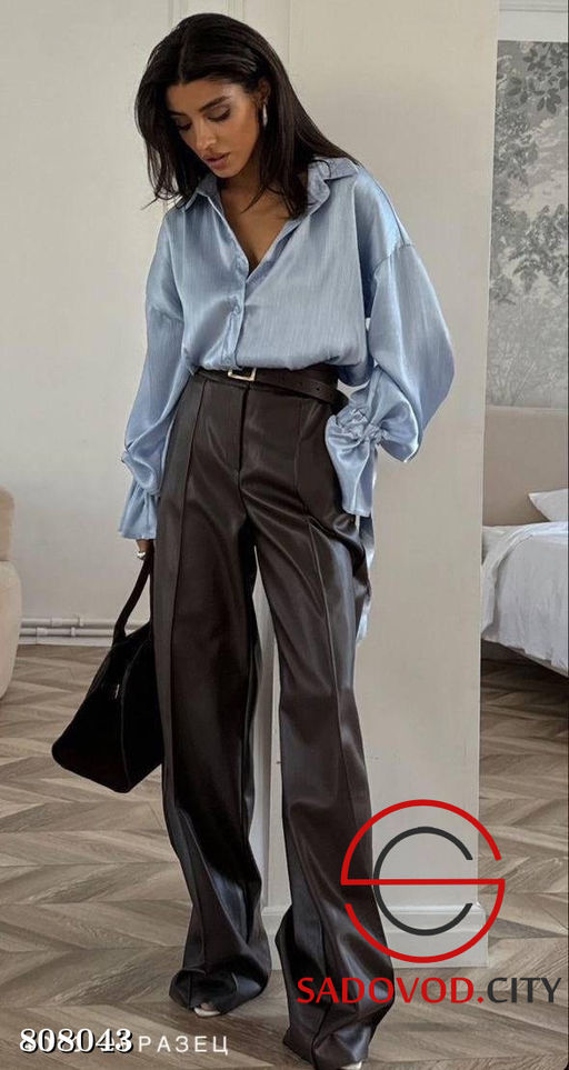 Брюки из мягкой экокожи - Bruno фото 4