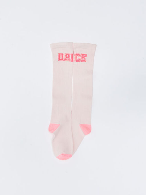 Desenli K?z ?ocuk Diz Alt? ?orap 2li - Waikiki фото 2