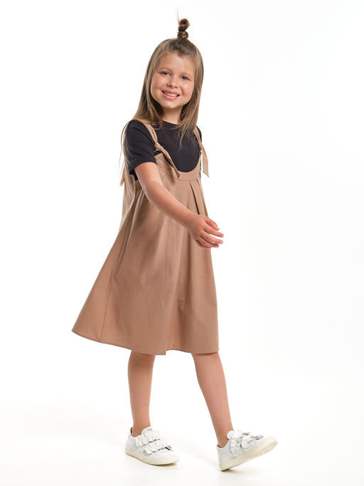 Комплект для девочки UD 7945/7946 черный/коричневый - Mini maxi фото 15