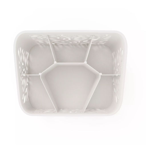 Органайзер настольный Leaves молочный - Полимербыт фото 3