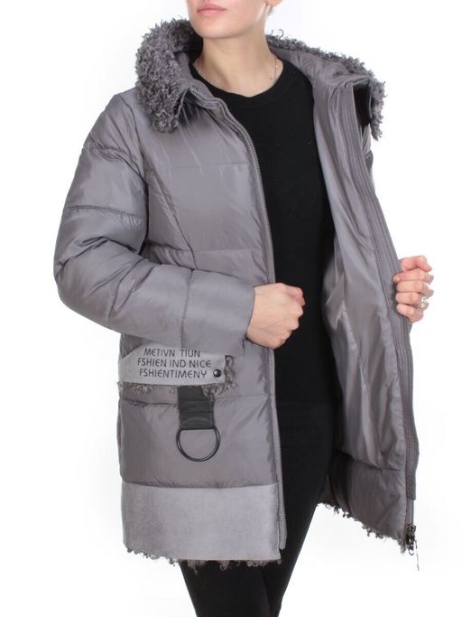 2015 GREY Куртка зимняя женская CORUSKY (200 гр. холлофайбера) - Fashion фото 8