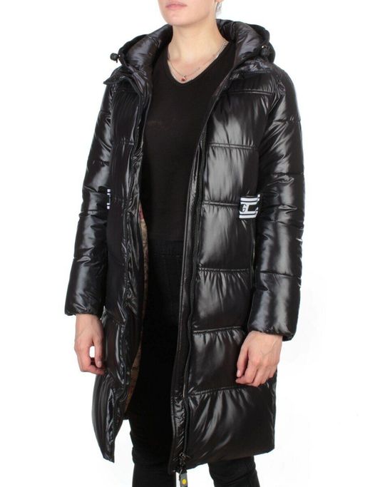 2193 BLACK Куртка зимняя женская AIKESDFRS (200 гр. холлофайбера) - Fashion фото 7