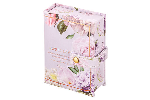 Шкатулка для украшений 15*10,5*5 см Sweet Love на кнопке - Elan gallery фото 5