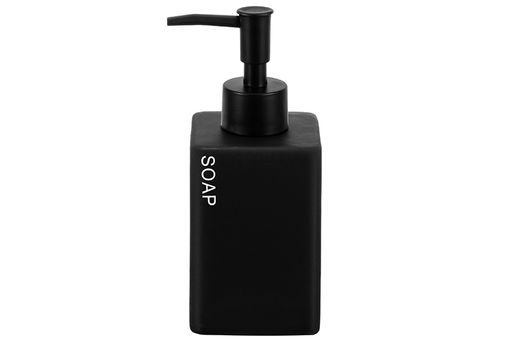 Диспенсер для мыла 310 мл 6,7*6,7*16,3 см SOAP, черный - Elan gallery фото 4