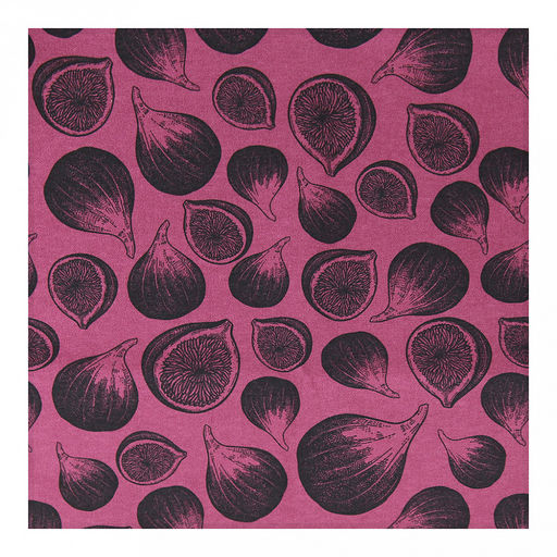 "Полет за мечтой К" Комплект столовый 4пр: салфетка сервировочная 45х45см, хлопок "Премиум" 186г/м2, фиолетовый/белый, "Домашняя мода" (Россия)