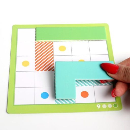 Настольна игра головоломка Puzzle IQ-блоки. 8 элементов, 4+ - Лас Играс фото 3