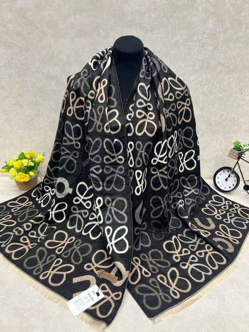 Мягкий палантин из кашемира мультицвет