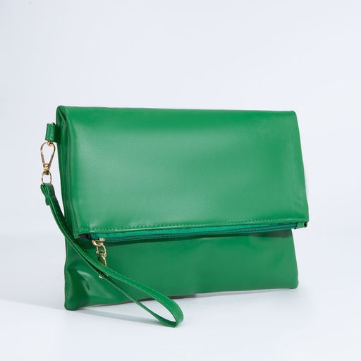 Сумка-клатч на магните, ремешок на запястье, цвет зелёный - Simaland фото 5