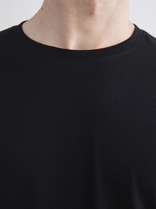 Bisiklet Yaka Uzun Kollu Erkek Ti??rt