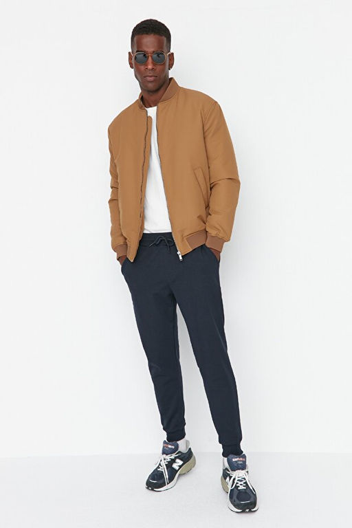 Lacivert Basic Regular/Normal Kesim Lastik Pa_a Jogger E_ofman Alt_ TMNSS20EA0053 - Trendyolmilla фото 2