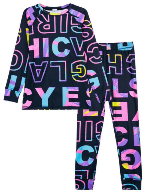 32321462 Термокомплект трикотажный для девочек: брюки, толстовка для эпизодического использования - Playtoday фото 2