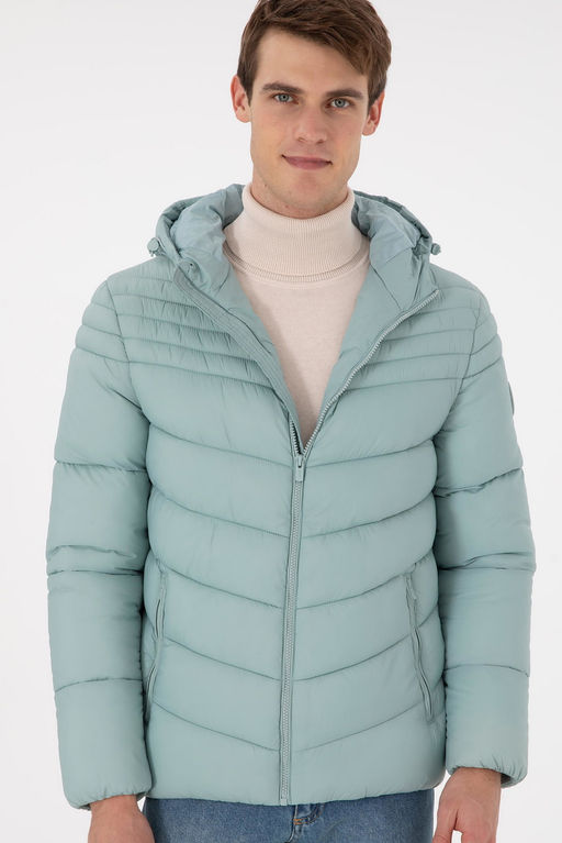 Мужское водно-зеленое пальто Неожиданная скидка в корзине - U.s. polo assn фото 3