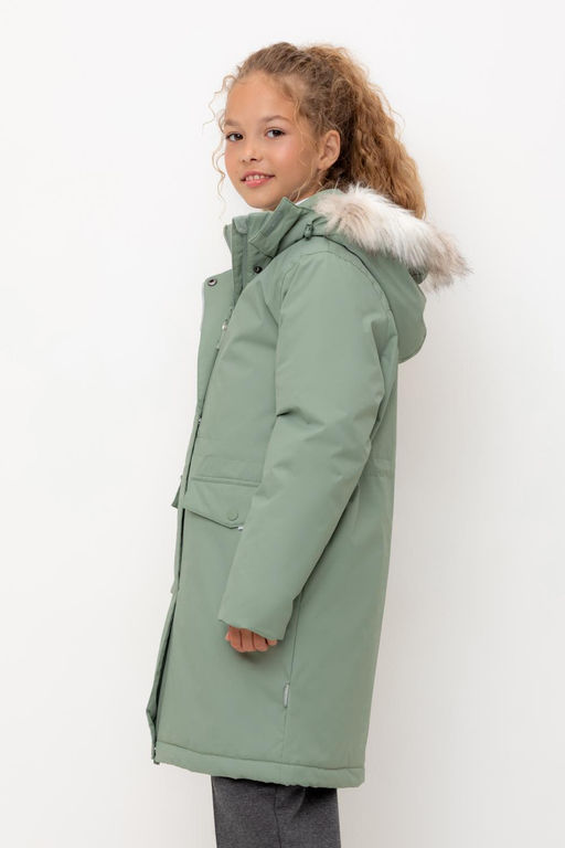 Пальто Crockid ВК 38107/7 ГР утеплитель 250 г/м²  фото 3