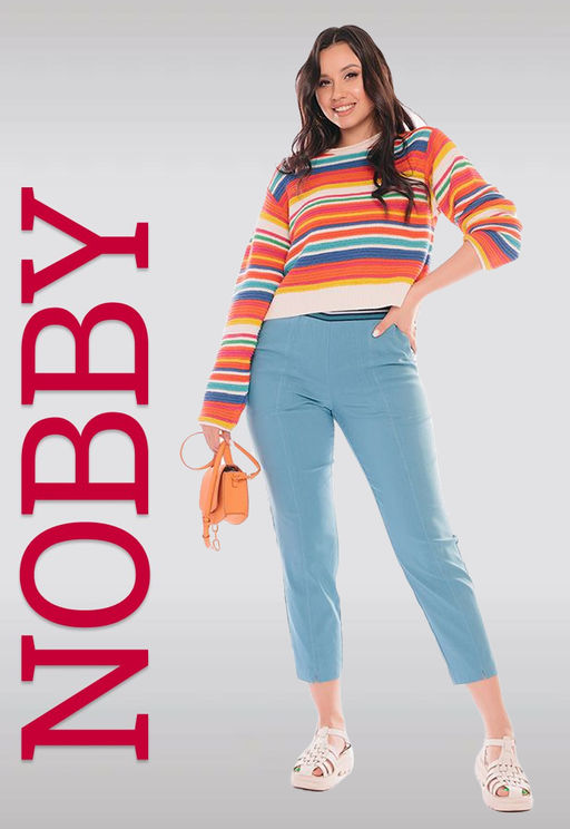 NOBBY, Женские брюки 7021-52 (голубая лагуна)