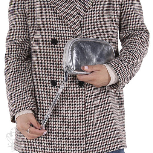 Косметичка 7100-4 silver Velina Fabbiano-Safenta в Новосибирске  фото 2