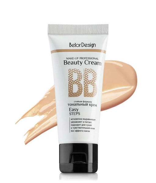 Belor Design Тональный крем " BB beauty cream" №100 фарфоровый