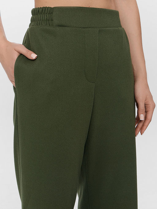 Брюки женские зеленые - Mark formelle фото 4